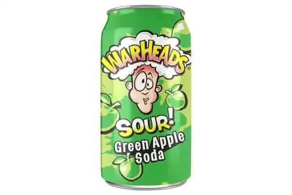 Warheads – Green Apple Sour Soda 335ml