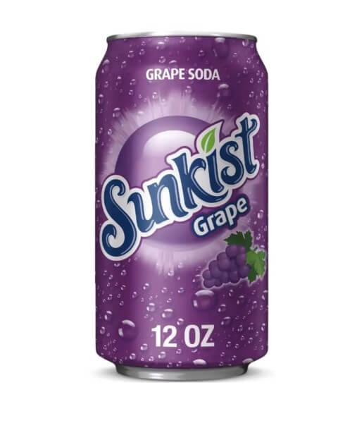 Sunkist USA Grape Soda 355 ml