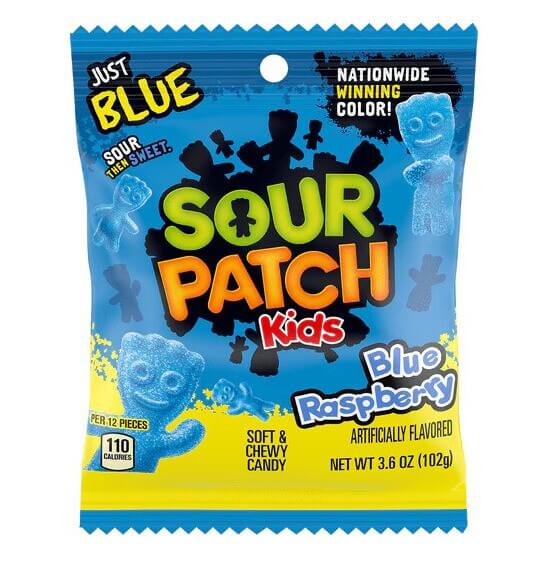 Sour Patch Kids Blue Raspberry Beutel 102 g