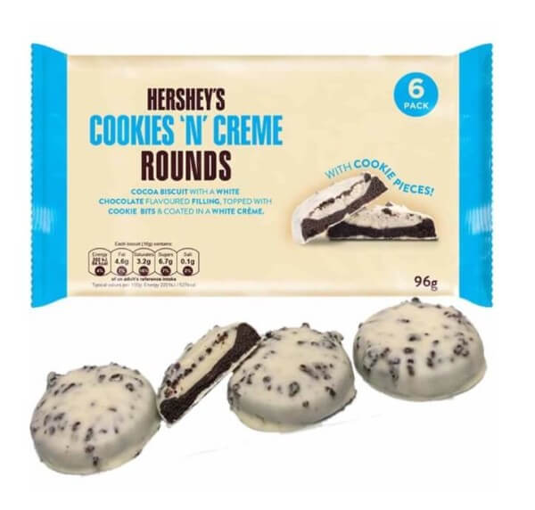 Hershey’s Cookies ‘n’ Creme 96 g (6 pieces)