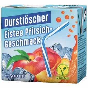 Durstlöscher Eistee Pfirsich 500 ml