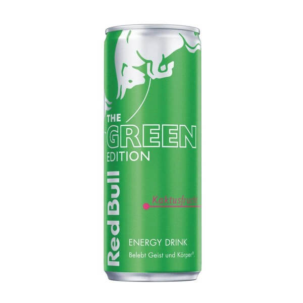 Red Bull Energy Drink The Green Edition Kaktusfrucht 250ml